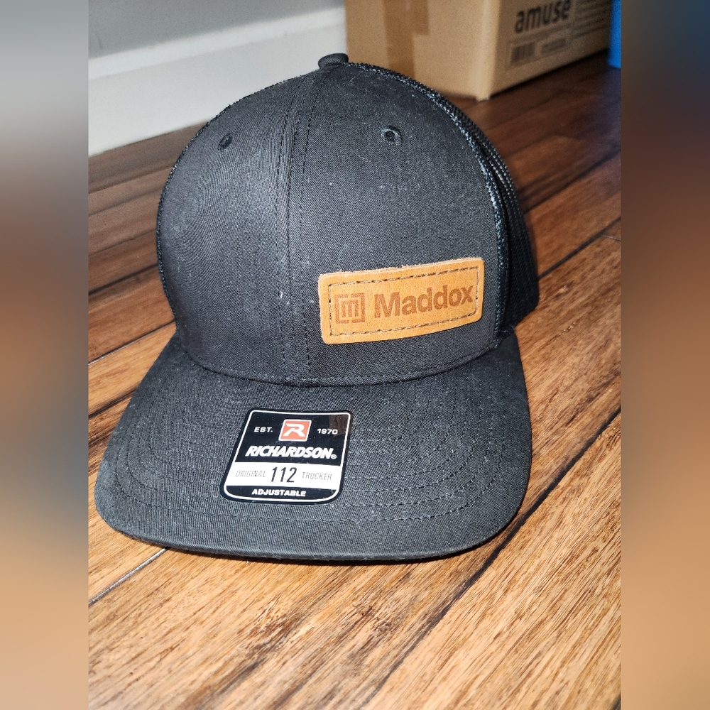 Maddox Black Adjustable Cap